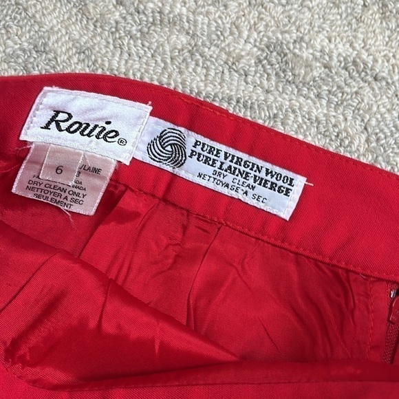 VINTAGE wool pencil skirts Waist 13’ - Picture 6 of 9